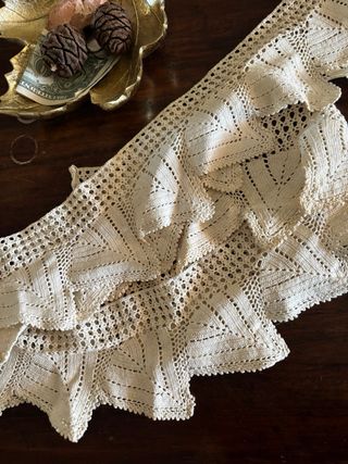 Bordo uncinetto decorativo