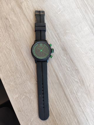 Reloj Calgary Negro y Verde
