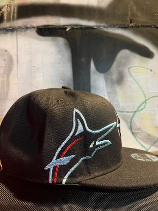 Gorra New Era Miami Marlins Negra