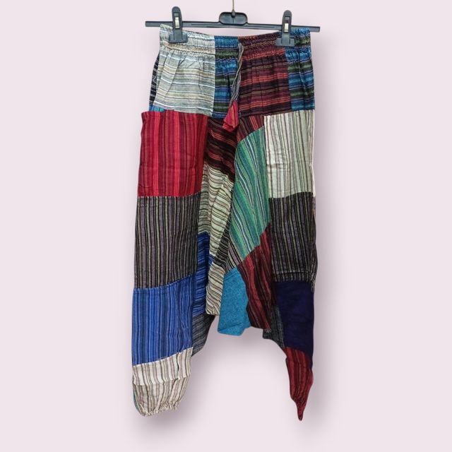 Pantalones hippies patchwork