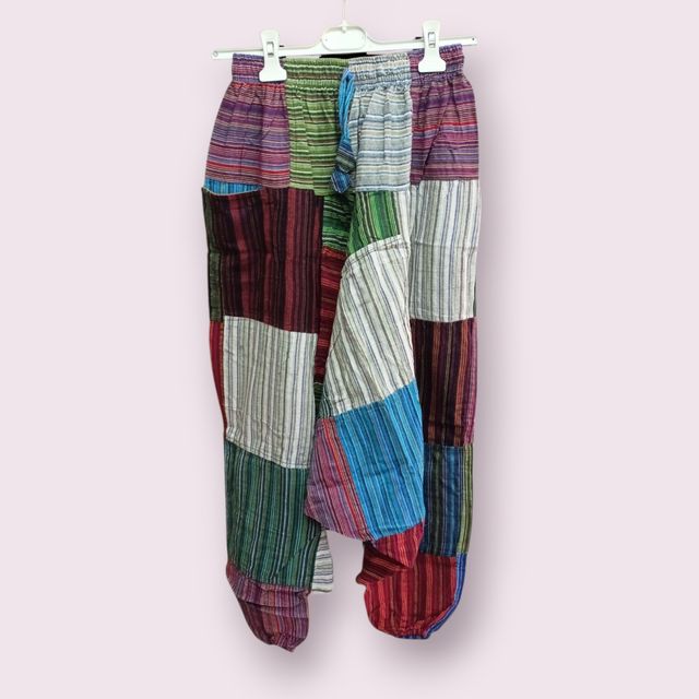 Pantalones hippies patchwork