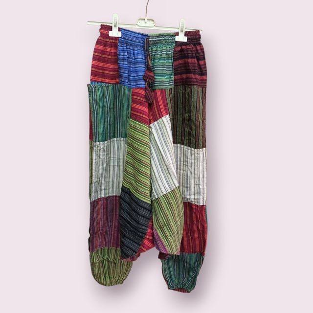 Pantalones hippies patchwork