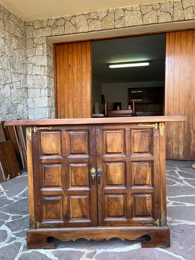 Mueble rústico madera maciza