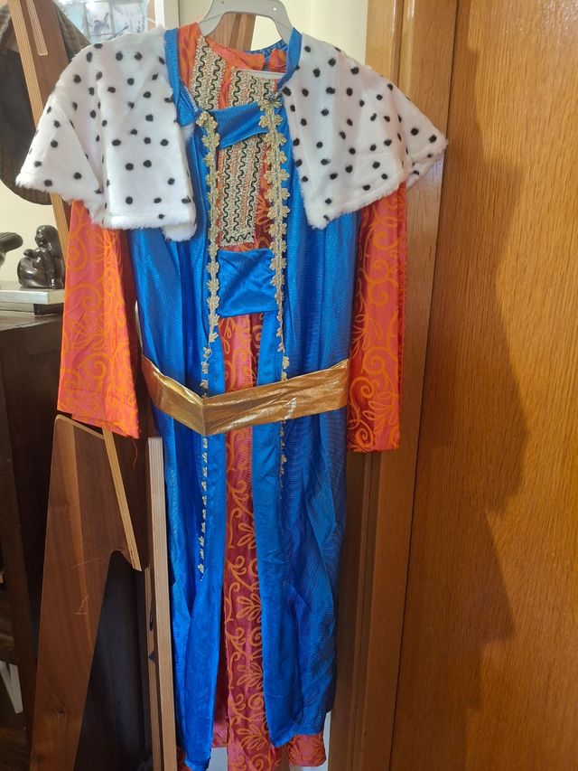 Disfraz Rey Mago niño Talla 115-130 cm