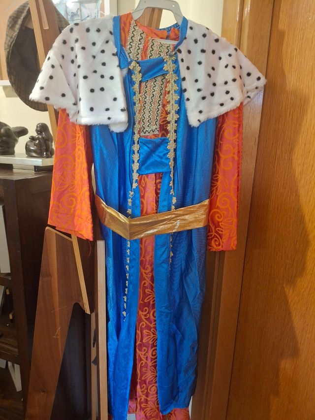 Disfraz Rey Mago niño Talla 115-130 cm