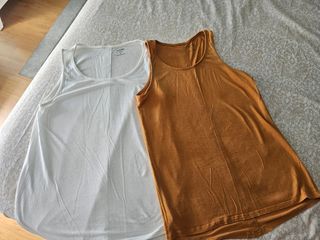 Lote 2 Camisetas Tirantes Kiabi Talla S