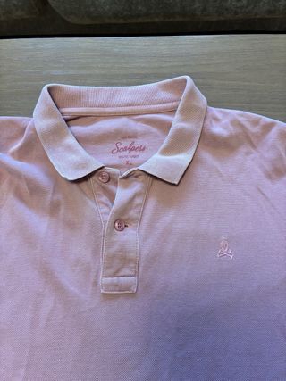 Polo Scalpers Rosa Talla XL