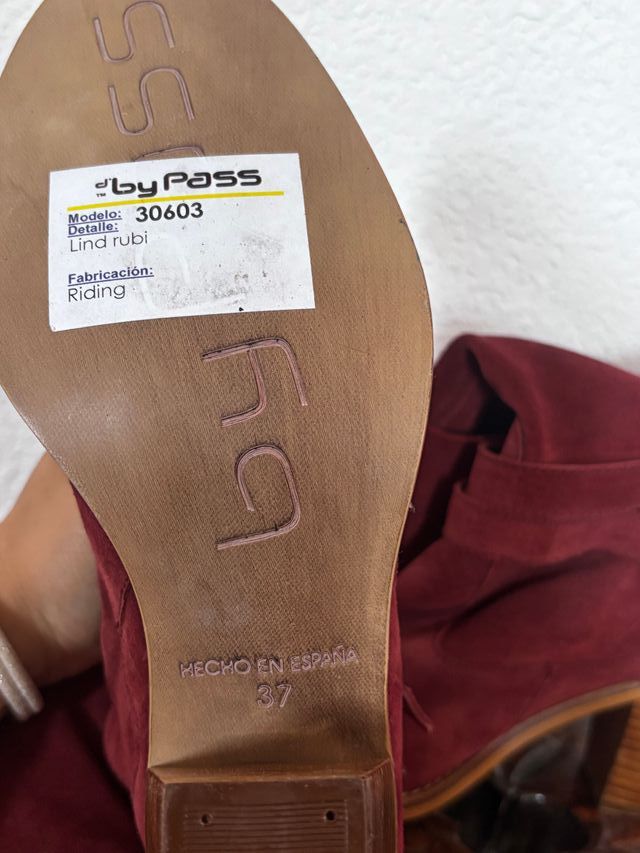 Botas altas de tacón