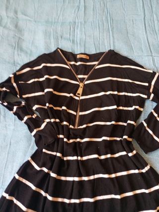 Jersey rayas cremallera