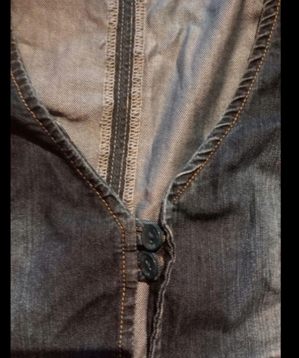 Chaleco vaquero Mango mujer