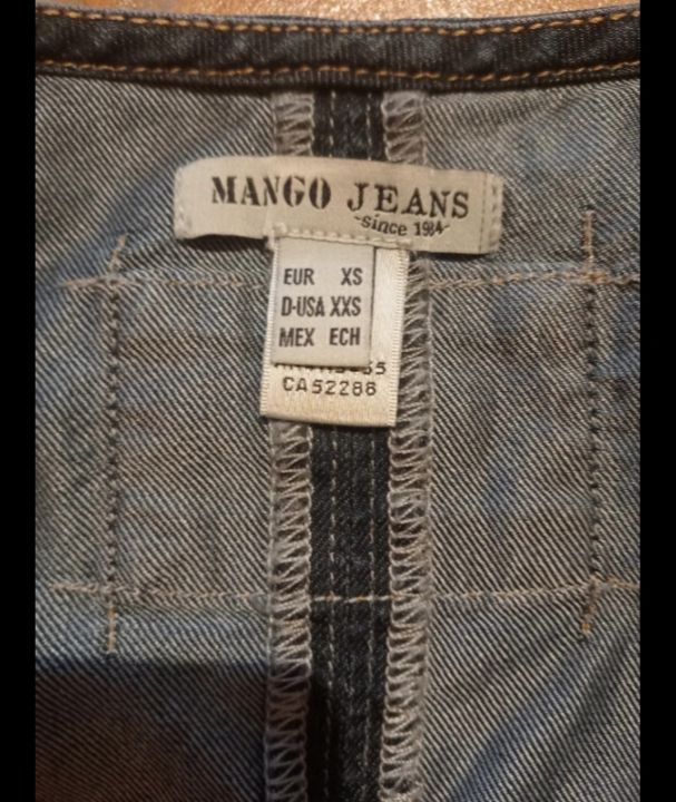 Chaleco vaquero Mango mujer