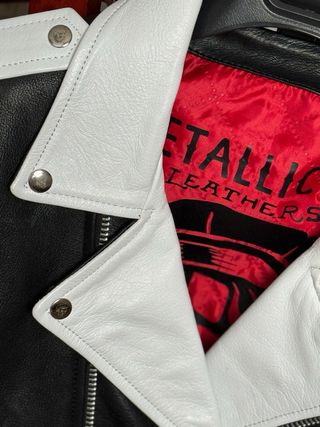 Chaqueta Cuero Bicolor Metallic'ko Leather Talla S