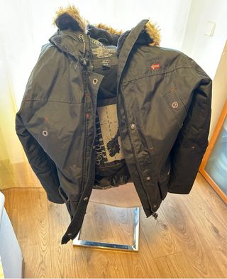 Chaqueta Geographical Norway Negra Talla M