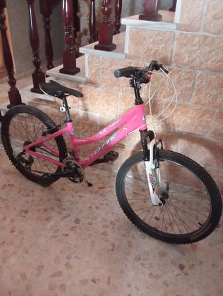 Bicicleta infantil rosa