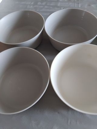 Set 6 ciotole in plastica