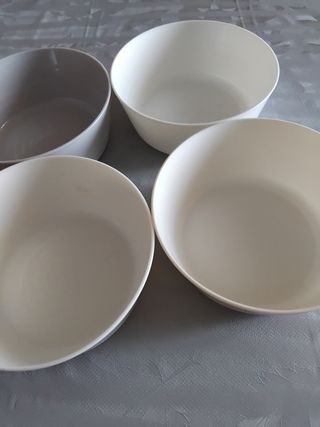 Set 6 ciotole in plastica