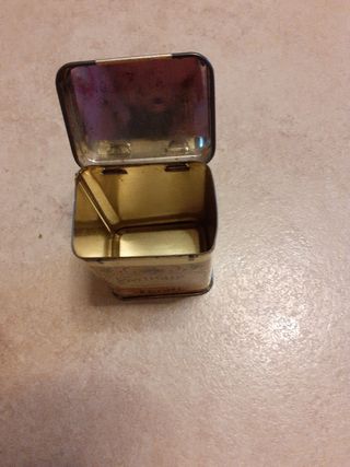 Scatola metallo vintage Pastiglie Leone