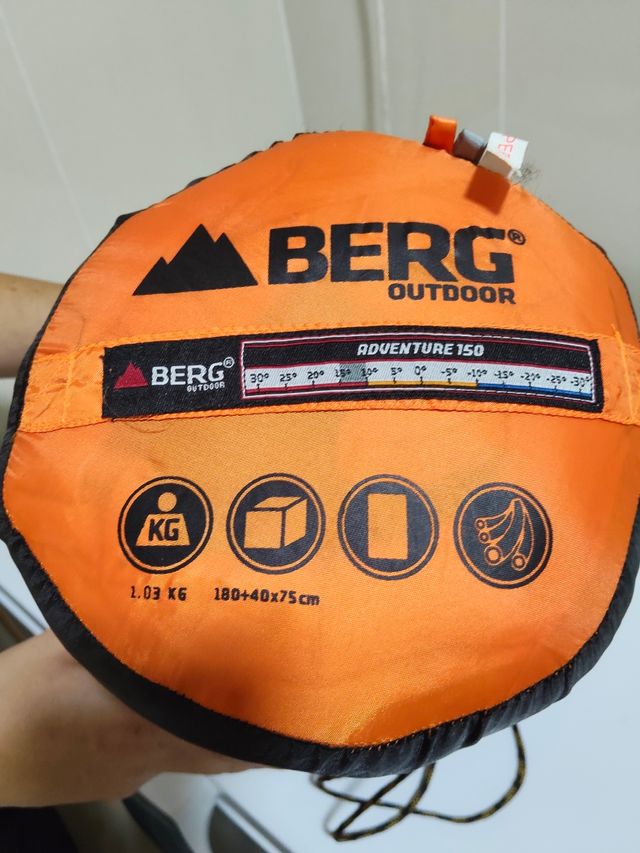 Saco de dormir Berg Adventure 150