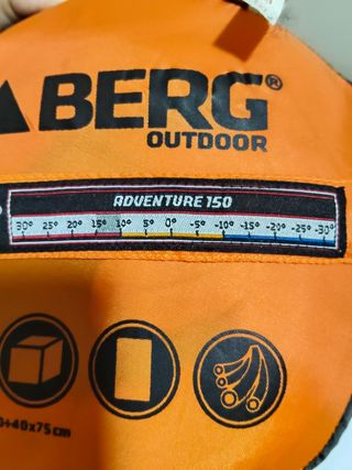 Saco de dormir Berg Adventure 150