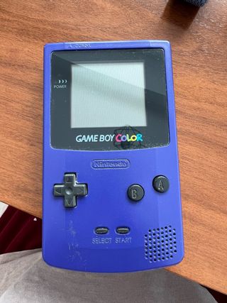 Nintendo Game Boy Color Morado + Juegos y cable