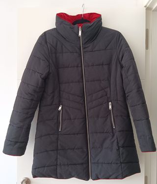 Abrigo reversible Formula Joven Rojo/Negro