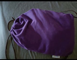 Pañuelo de porteo morado