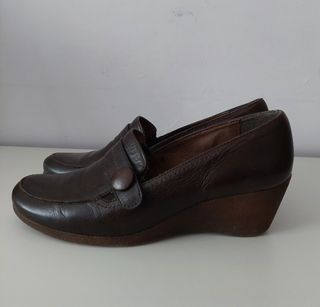 Zapatos de piel marrones