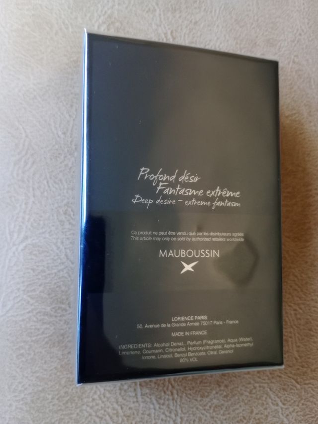 Perfume Mauboussin In Black Pour Lui 100ml