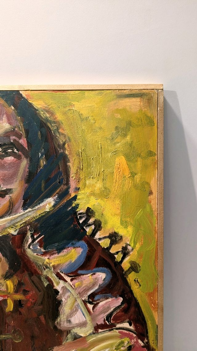 Llopis Beltrá óleo firmado retrato de Velázquez