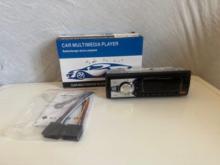 Radio Coche MP3 Bluetooth USB Aux Manos Libres