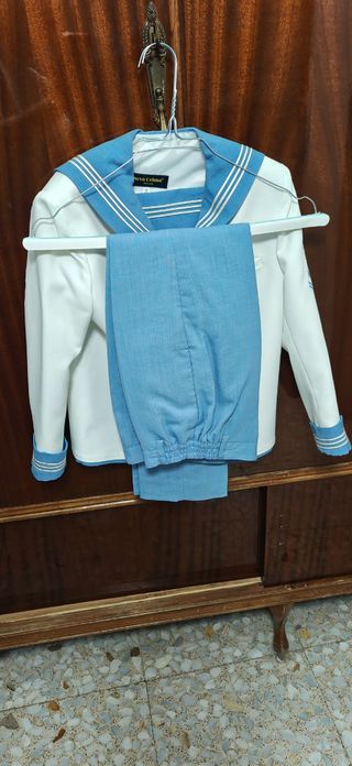 Traje comunión marinero talla 8