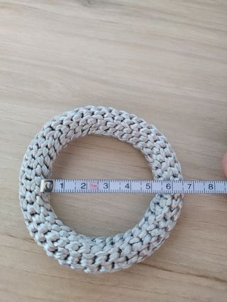 Pulseras de ganchillo hechas a mano