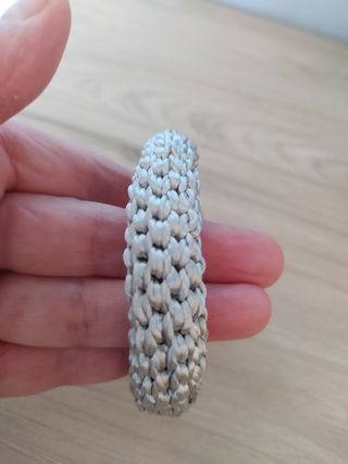 Pulseras de ganchillo hechas a mano