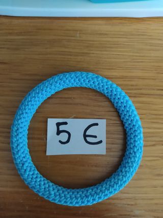 Pulseras de ganchillo hechas a mano