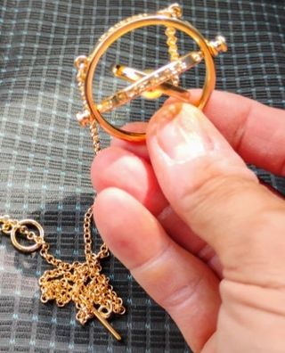 Collana Giratempo Harry Potter Oro