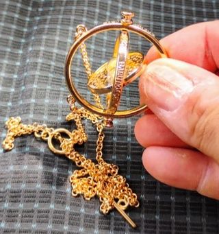 Collana Giratempo Harry Potter Oro