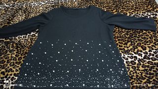 Jersey fino con brillos
