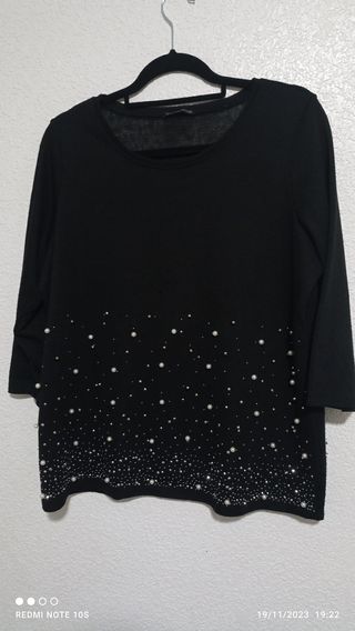 Jersey fino con brillos