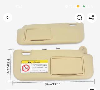 Parasoles con espejo