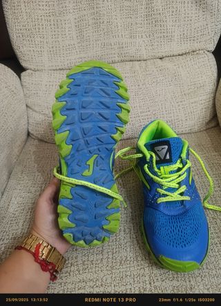 Zapatillas Joma Running Azul y Verde