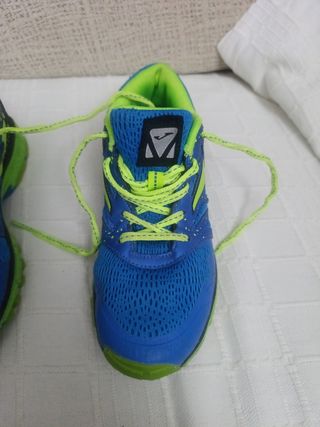 Zapatillas Joma Running Azul y Verde