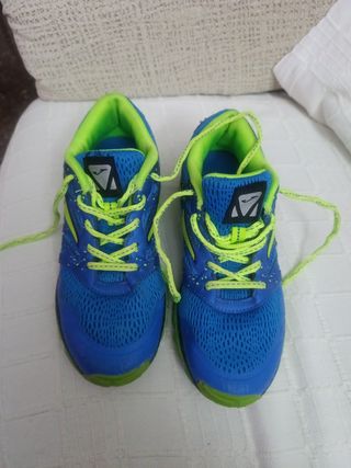 Zapatillas Joma Running Azul y Verde