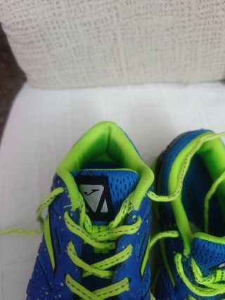 Zapatillas Joma Running Azul y Verde