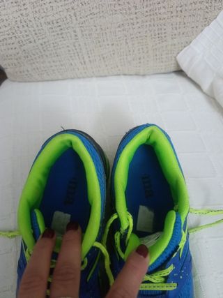 Zapatillas Joma Running Azul y Verde