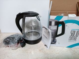 Hervidor de agua jarra de cristal 1.5L