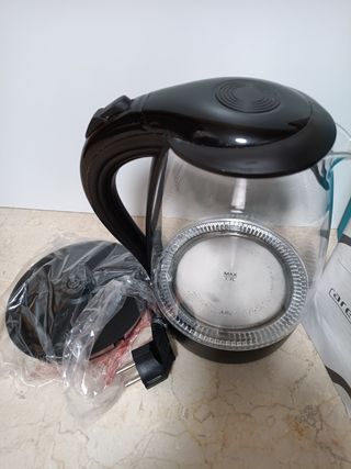 Hervidor de agua jarra de cristal 1.5L