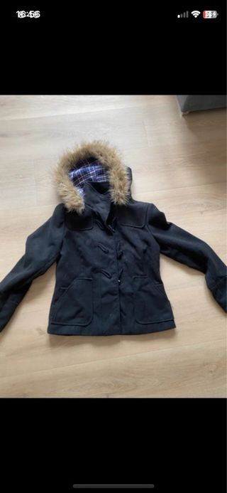 Chaqueta Stradivarius Negra Talla L
