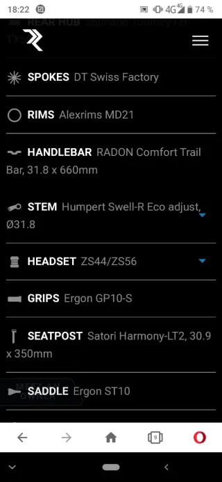 Bicicleta Alemana Trekking-Paseo-Ciudad