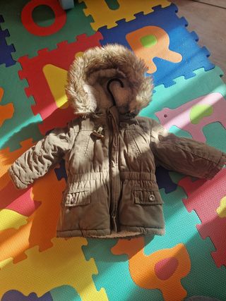 Parka Chicco con cappuccio in pelliccia