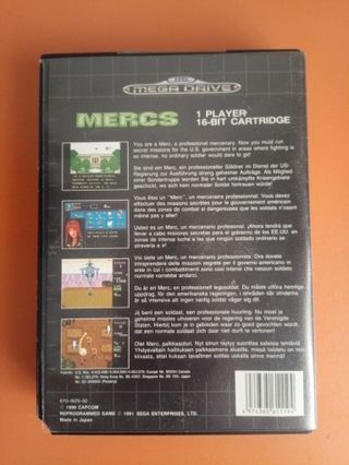 Mercs - Sega Mega Drive
